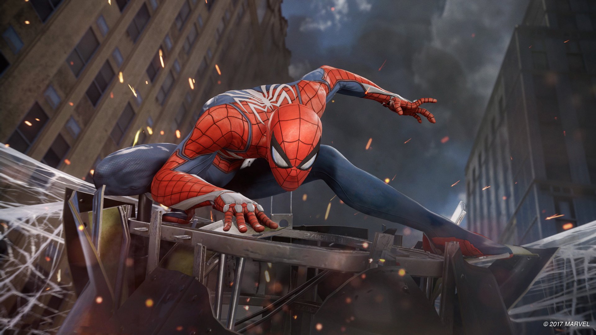 Spider-Man (2018) game poster